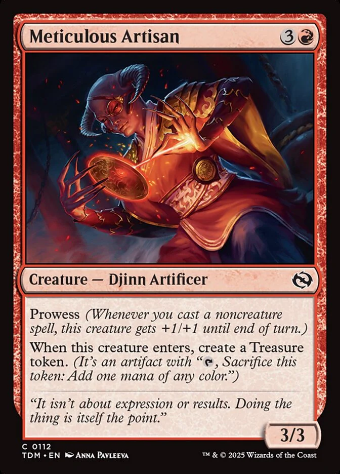 Meticulous Artisan (112) - [Foil] Tarkir: Dragonstorm (TDM)