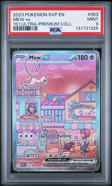 Mew ex #53 - [Graded PSA 9] SV: Scarlet & Violet Promo Cards (SVP)