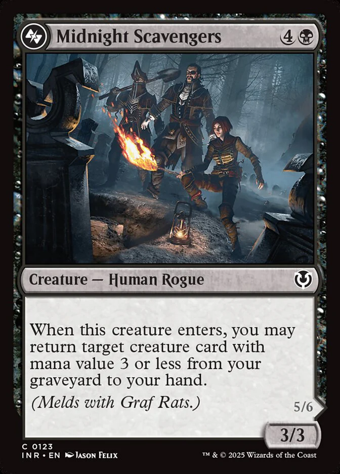 Midnight Scavengers // Chittering Host - [Foil] Innistrad Remastered (INR)