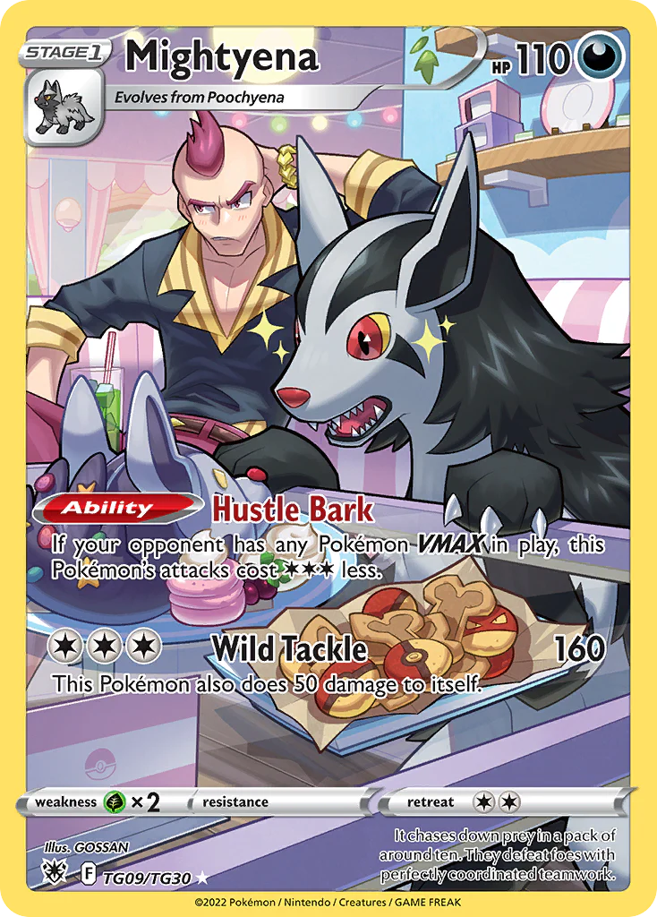 Mightyena (TG09/30) - [Gallery Holo] Astral Radiance Trainer Gallery (ASR:TG)