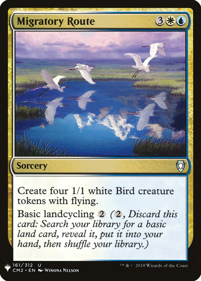 Migratory Route - The List (PLST)