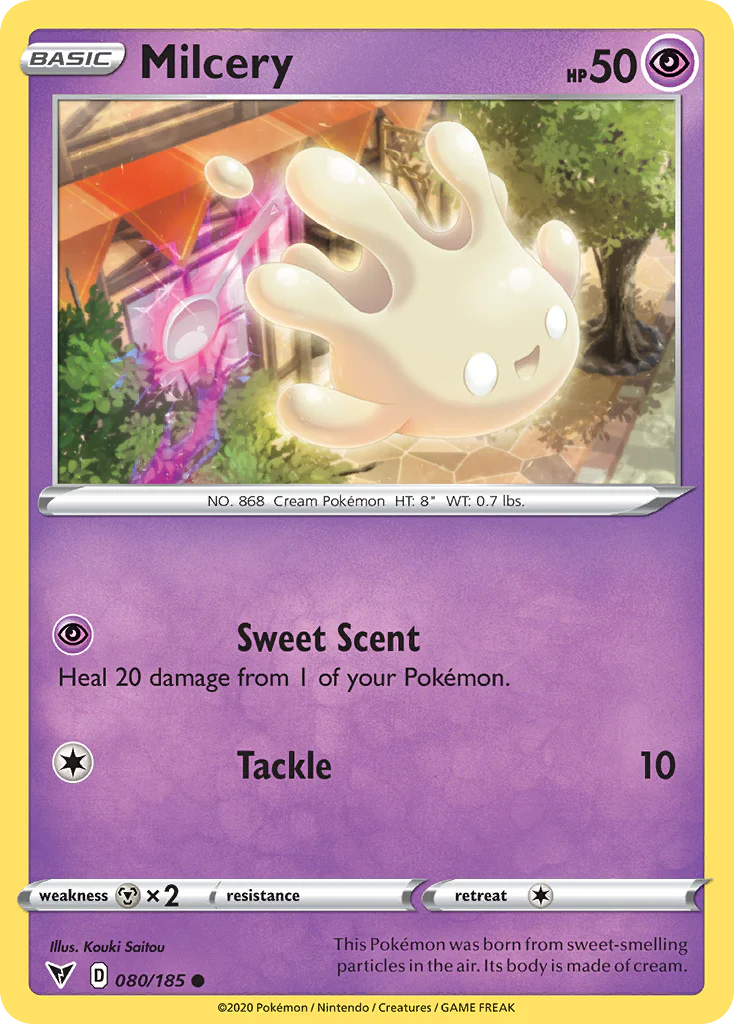 Milcery (80/185) - [Reverse Holo] Vivid Voltage (VIV)