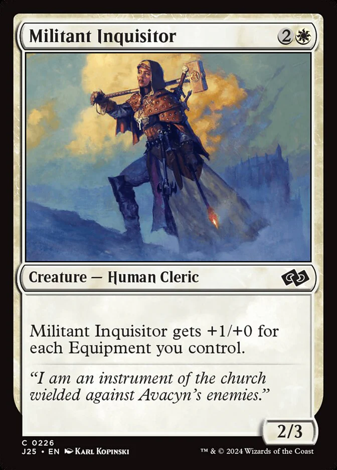 Militant Inquisitor - Foundations Jumpstart (J25)