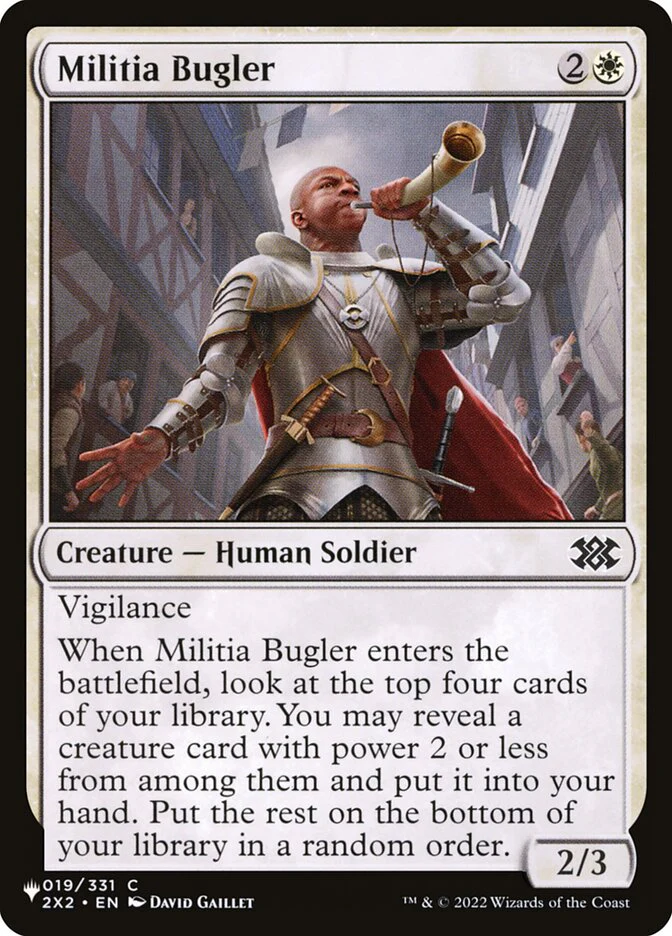 Militia Bugler - The List (PLST)
