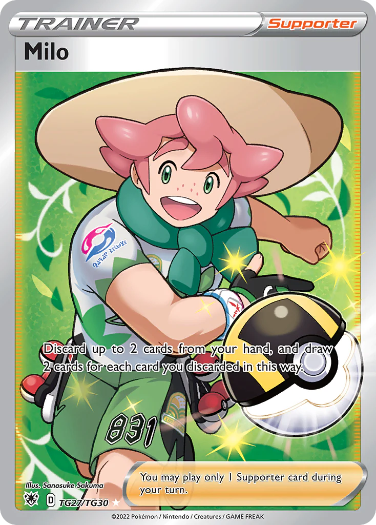 Milo (TG27/30) - [Full Art] Astral Radiance Trainer Gallery (ASR:TG)