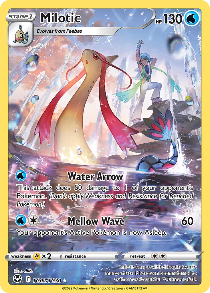 Milotic (TG02/30) - [Gallery Holo] Silver Tempest Trainer Gallery (SITTG)