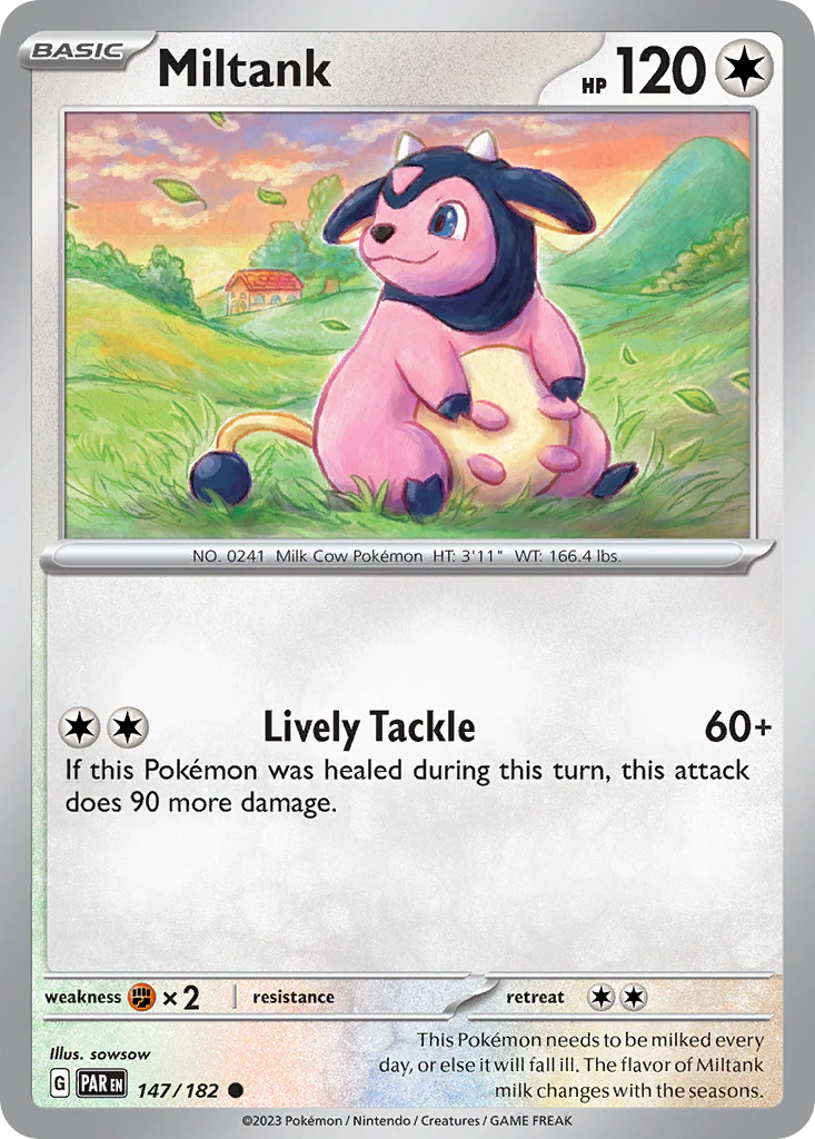 Miltank (147/182) - [Reverse Holo] Paradox Rift (PAR)