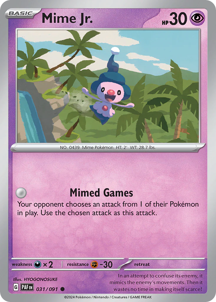 Mime Jr. (31/91) - Paldean Fates (PAF)