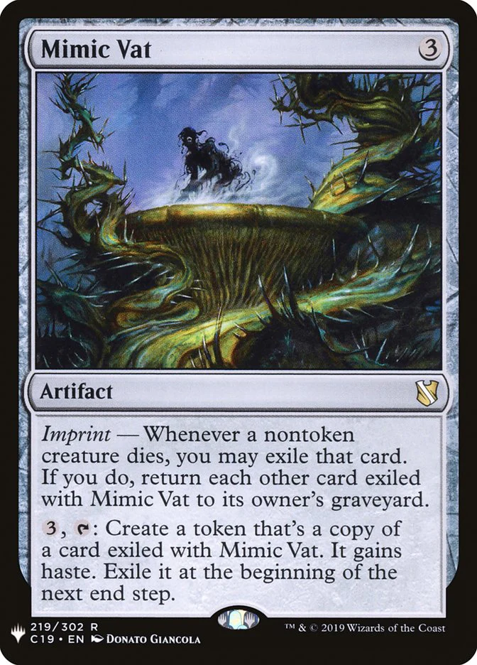 Mimic Vat - The List (PLST)