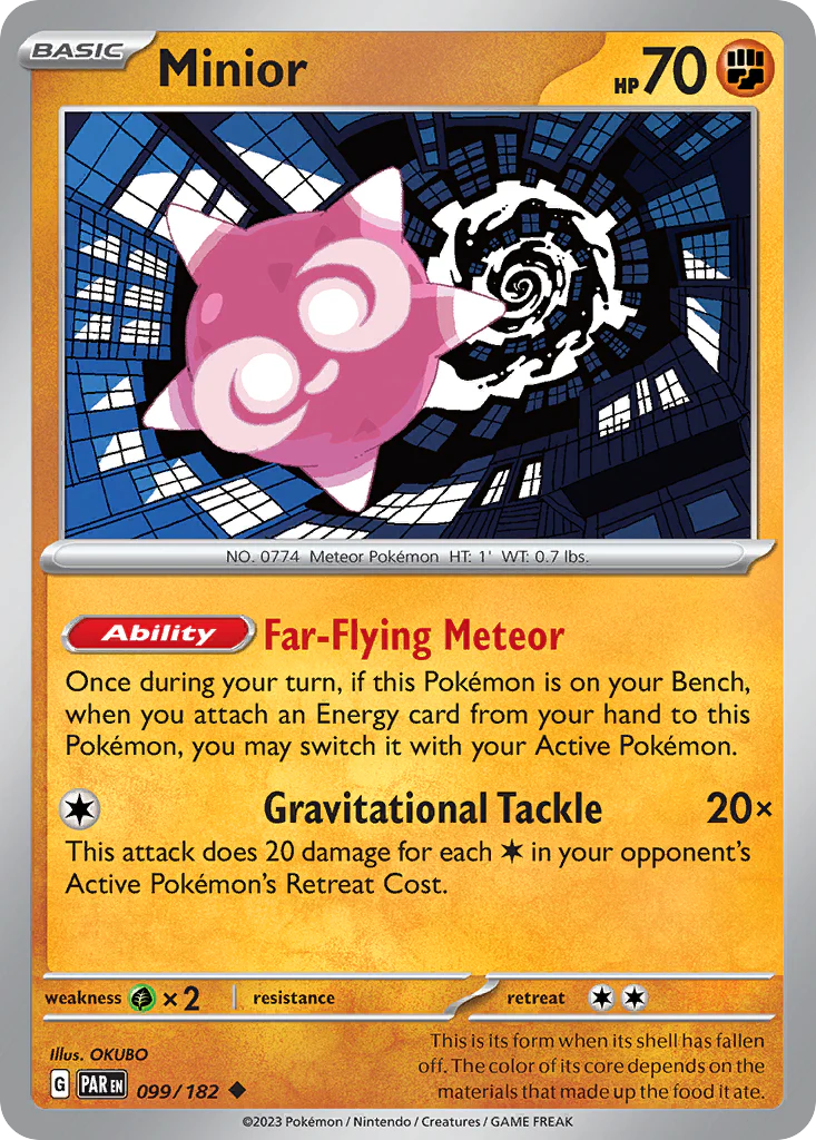 Minior (99/182) - [Reverse Holo] Paradox Rift (PAR)