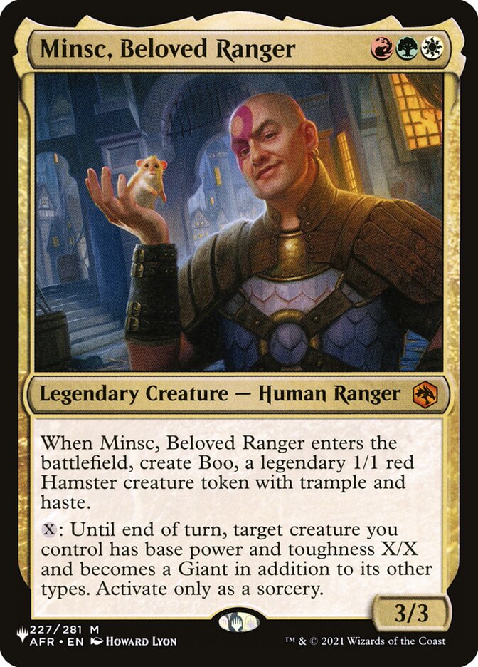 Minsc, Beloved Ranger - The List (PLST)