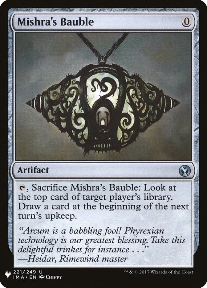 Mishra's Bauble - The List (PLST)