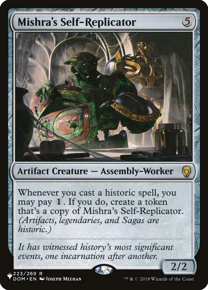Mishra's Self-Replicator - The List (PLST)