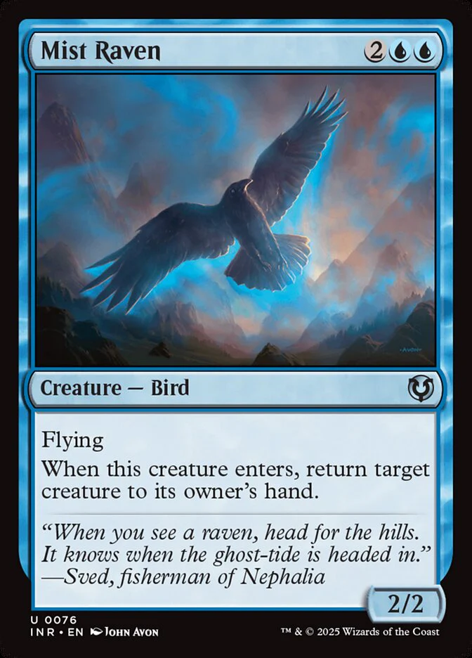 Mist Raven - [Foil] Innistrad Remastered (INR)
