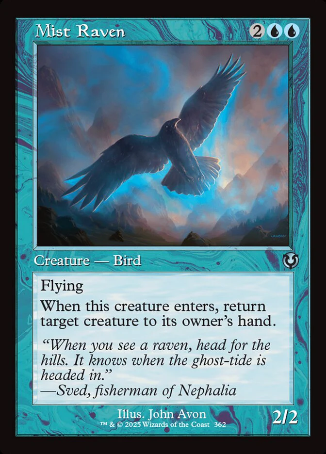 Mist Raven - [Foil, Retro Frame] Innistrad Remastered (INR)