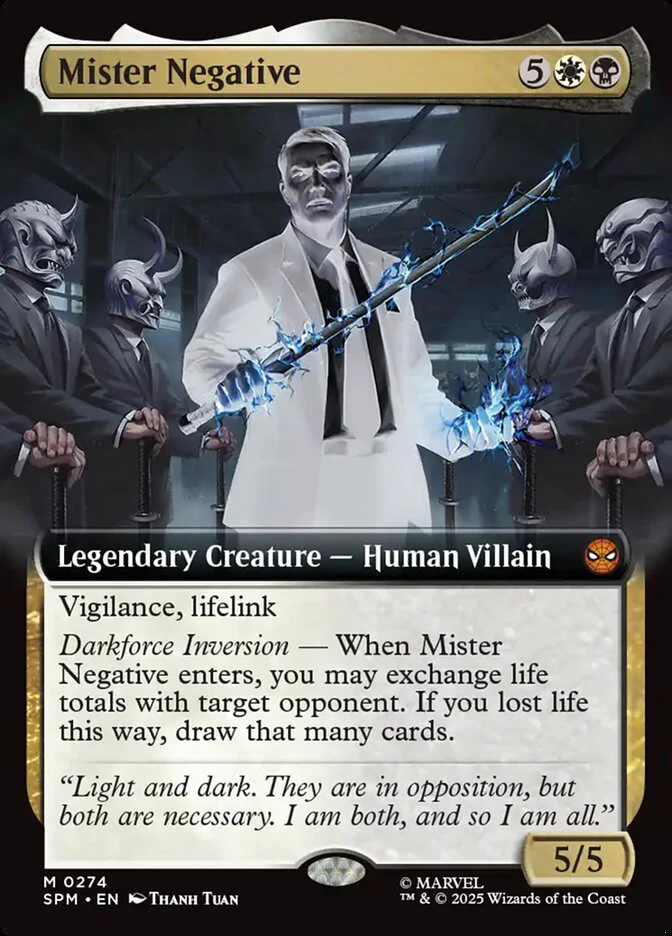 Mister Negative (274) - [Foil, Extended Art] Marvel's Spider-Man (SPM)