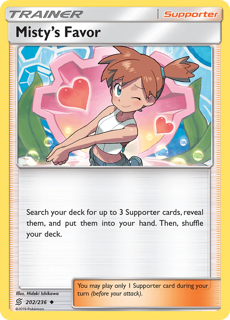 Misty's Favor (202/236) - Unified Minds (UNM)