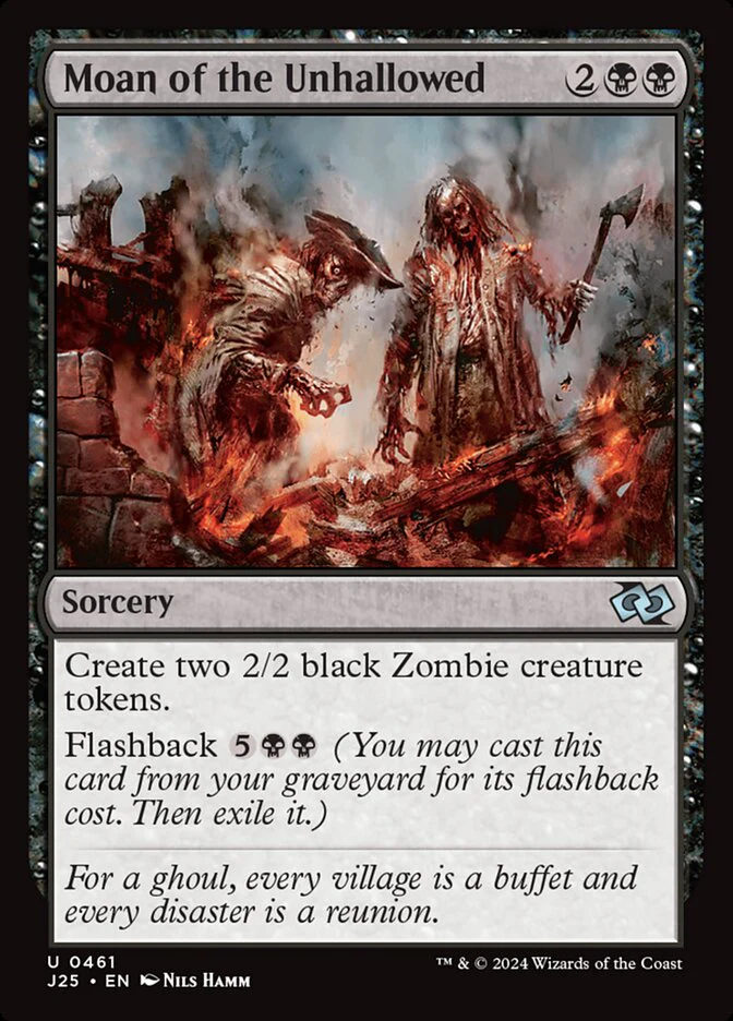 Moan of the Unhallowed - Foundations Jumpstart (J25)