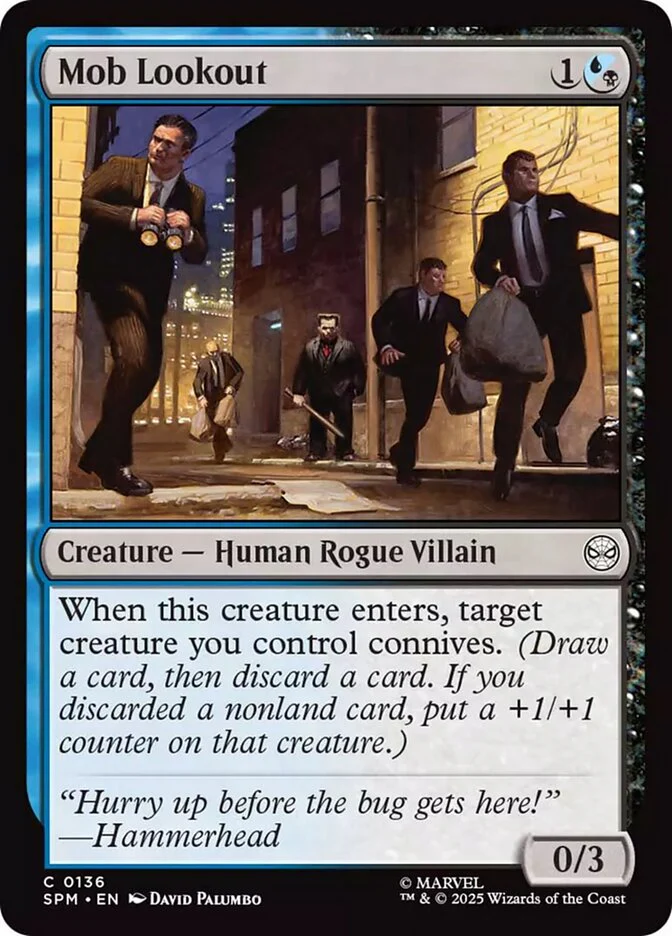 Mob Lookout (136) - [Foil] Marvel's Spider-Man (SPM)