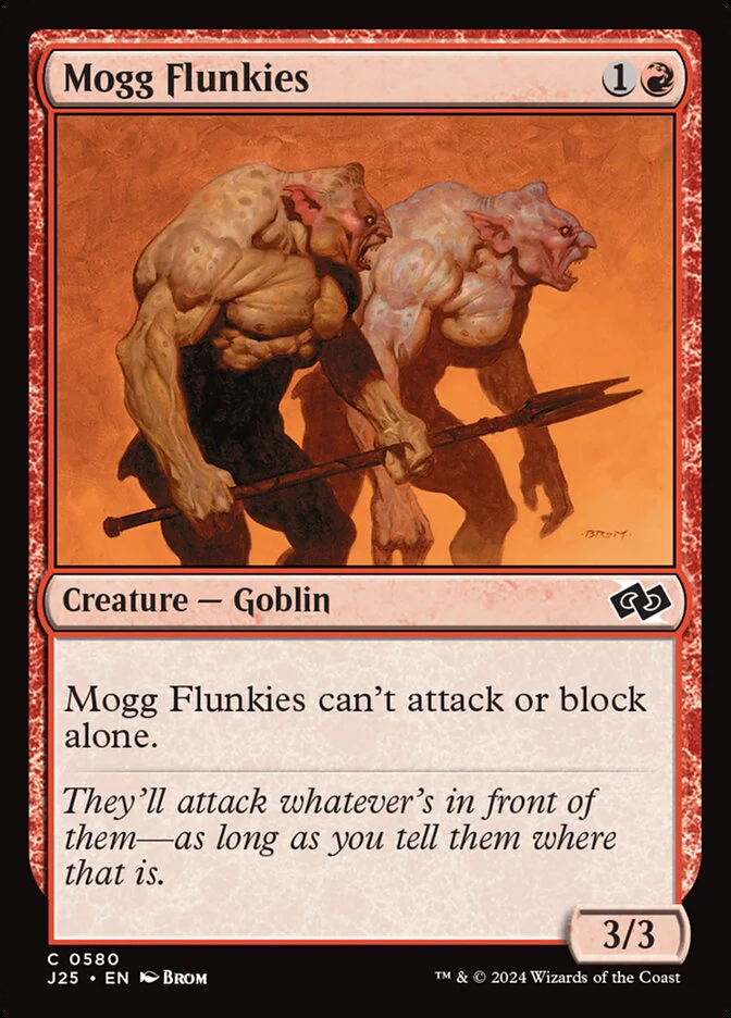 Mogg Flunkies - Foundations Jumpstart (J25)