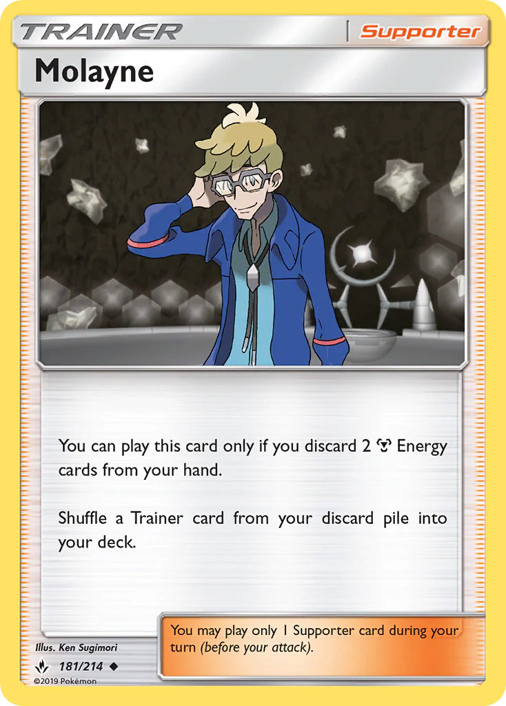 Molayne (181/214) - [Reverse Holo] Unbroken Bonds (UNB)