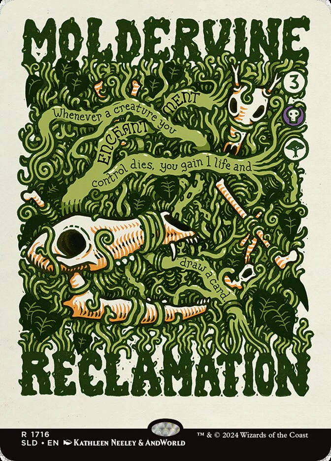 Moldervine Reclamation (1716) - [Foil, Borderless] Secret Lair Drop (SLD)