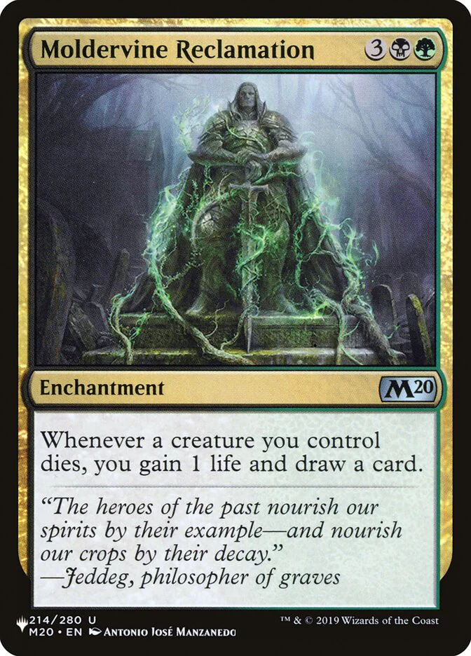 Moldervine Reclamation - The List (PLST)