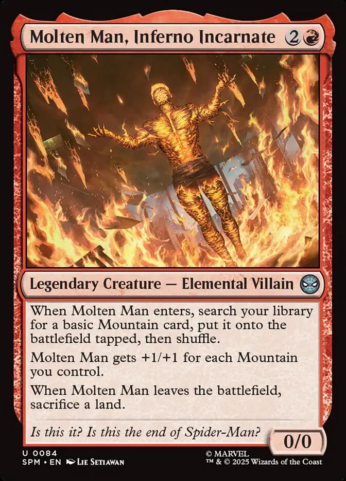 Molten Man, Inferno Incarnate (84) - Marvel's Spider-Man (SPM)