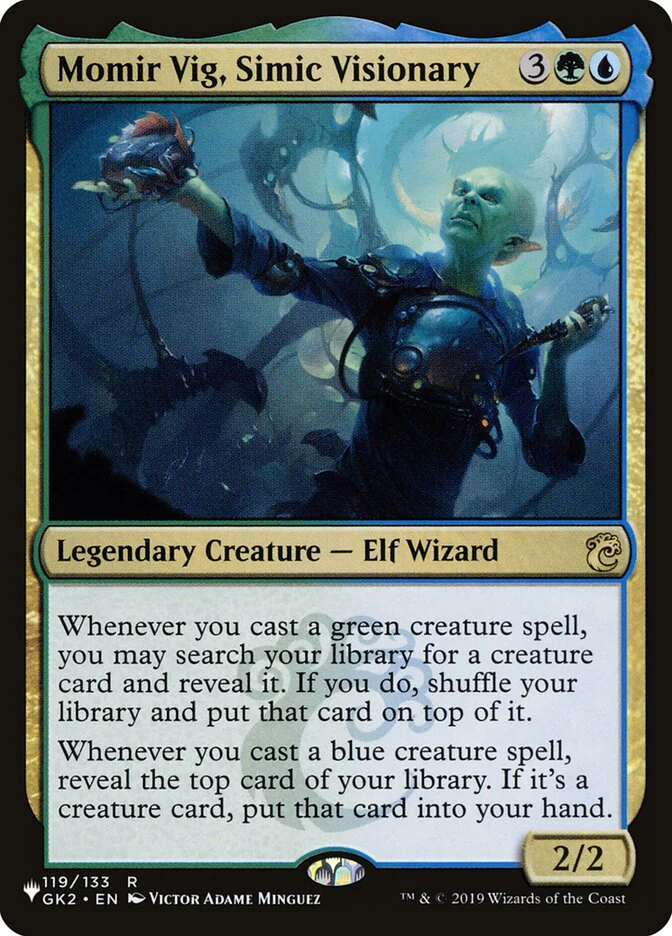 Momir Vig, Simic Visionary - The List (PLST)
