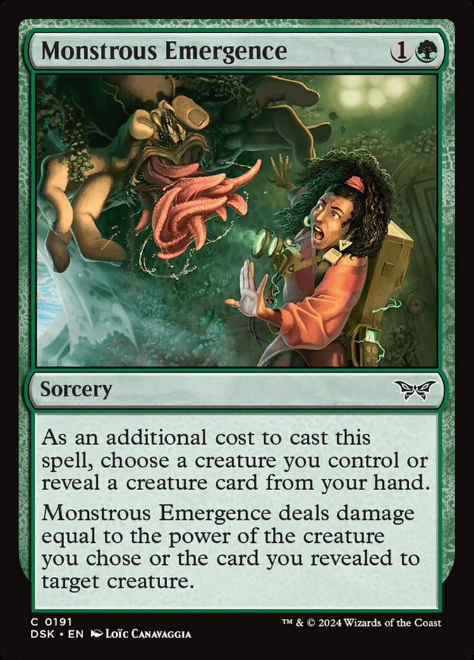 Monstrous Emergence - Duskmourn: House of Horror (DSK)