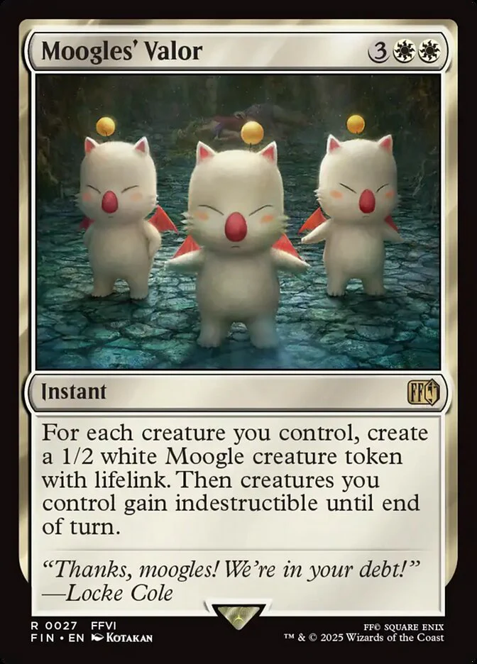 Moogles' Valor (27) - Final Fantasy (FIN)