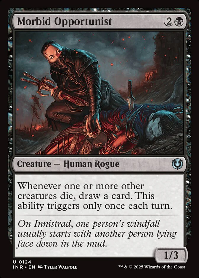 Morbid Opportunist - [Foil] Innistrad Remastered (INR)