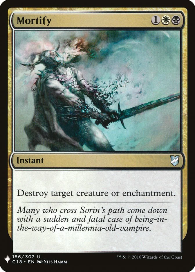 Mortify - The List (PLST)