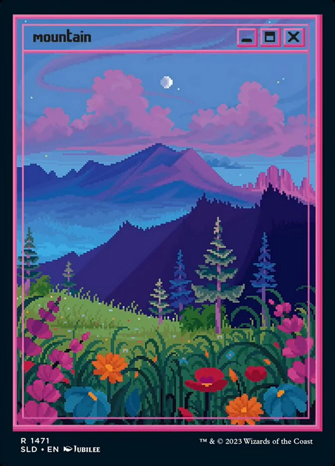 Mountain (1471) - [Full Art] Secret Lair Drop (SLD)