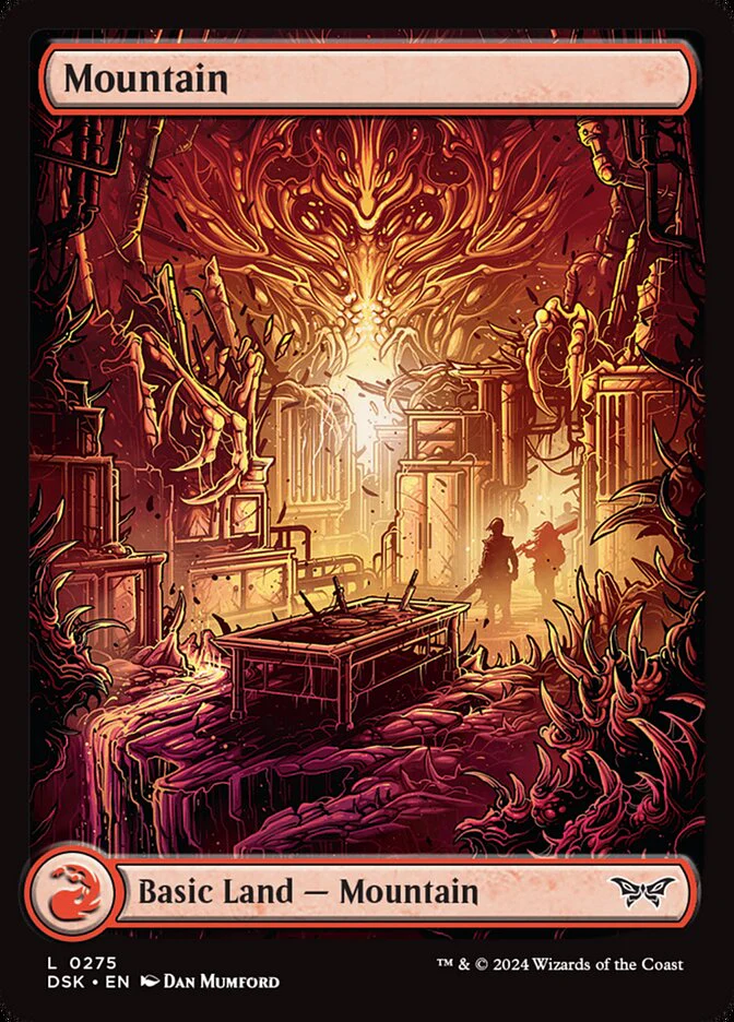 Mountain (275) - [Full Art] Duskmourn: House of Horror (DSK)