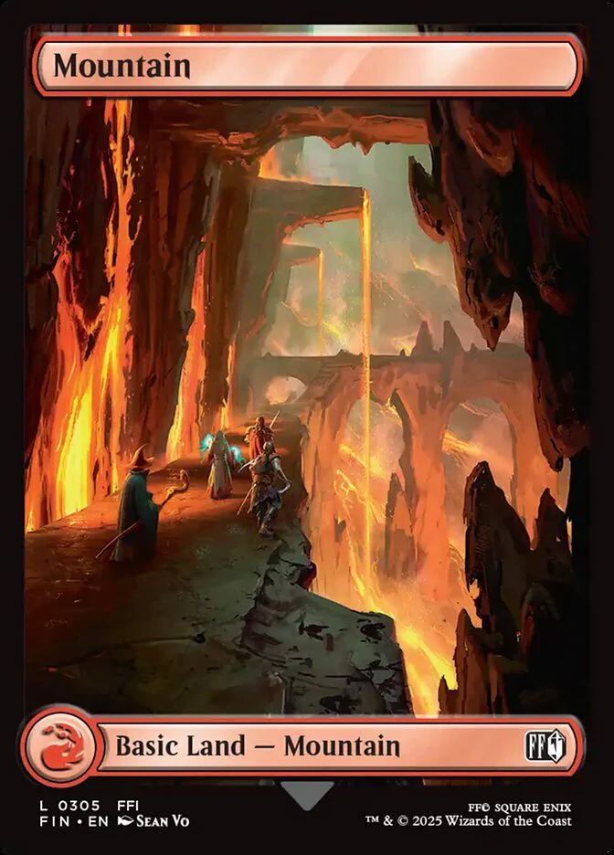 Mountain (305) - [Full Art] Final Fantasy (FIN)