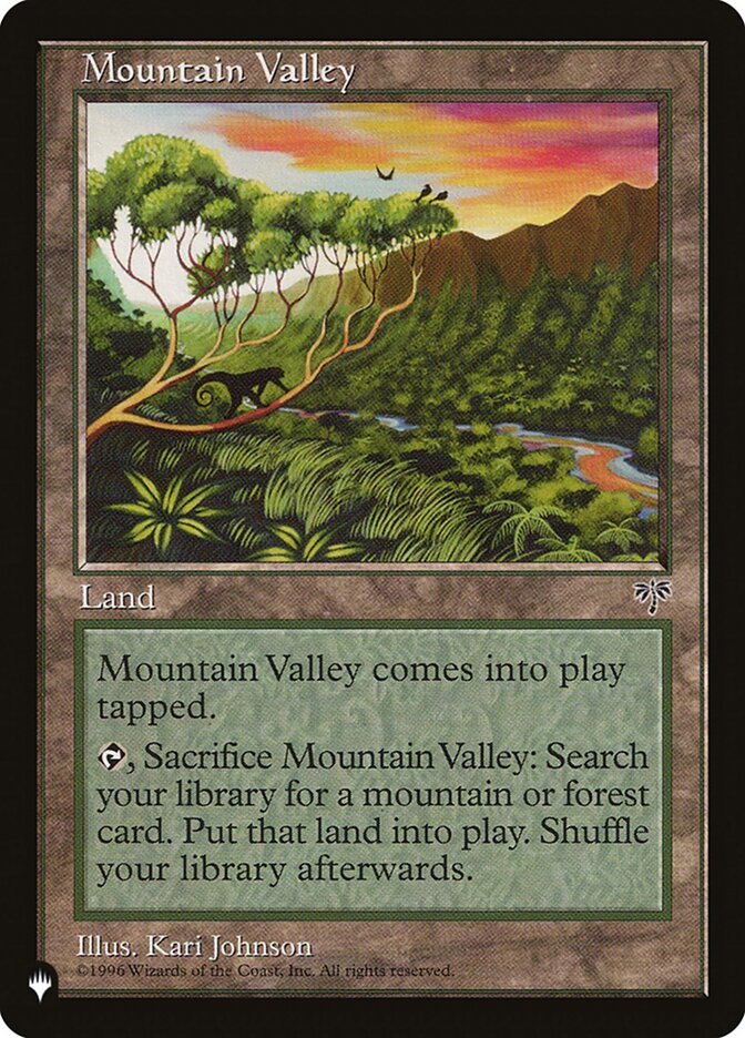 Mountain Valley - The List (PLST)