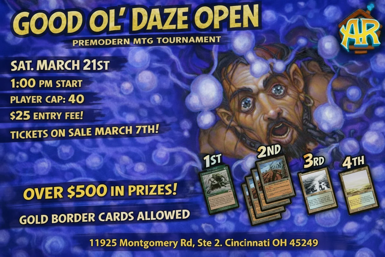 MTG Premodern: Good Ol' Daze Open @ The Refuge