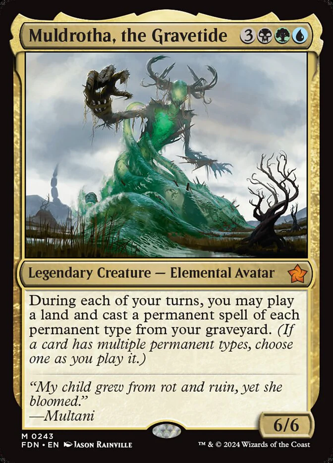 Muldrotha, the Gravetide - [Foil] Foundations (FDN)