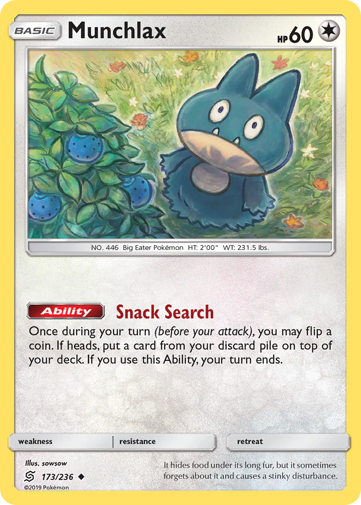 Munchlax (173/236) - Unified Minds (UNM)