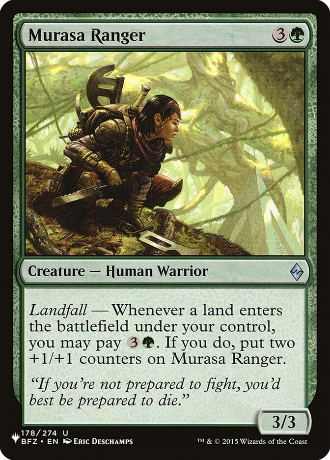 Murasa Ranger - The List (PLST)