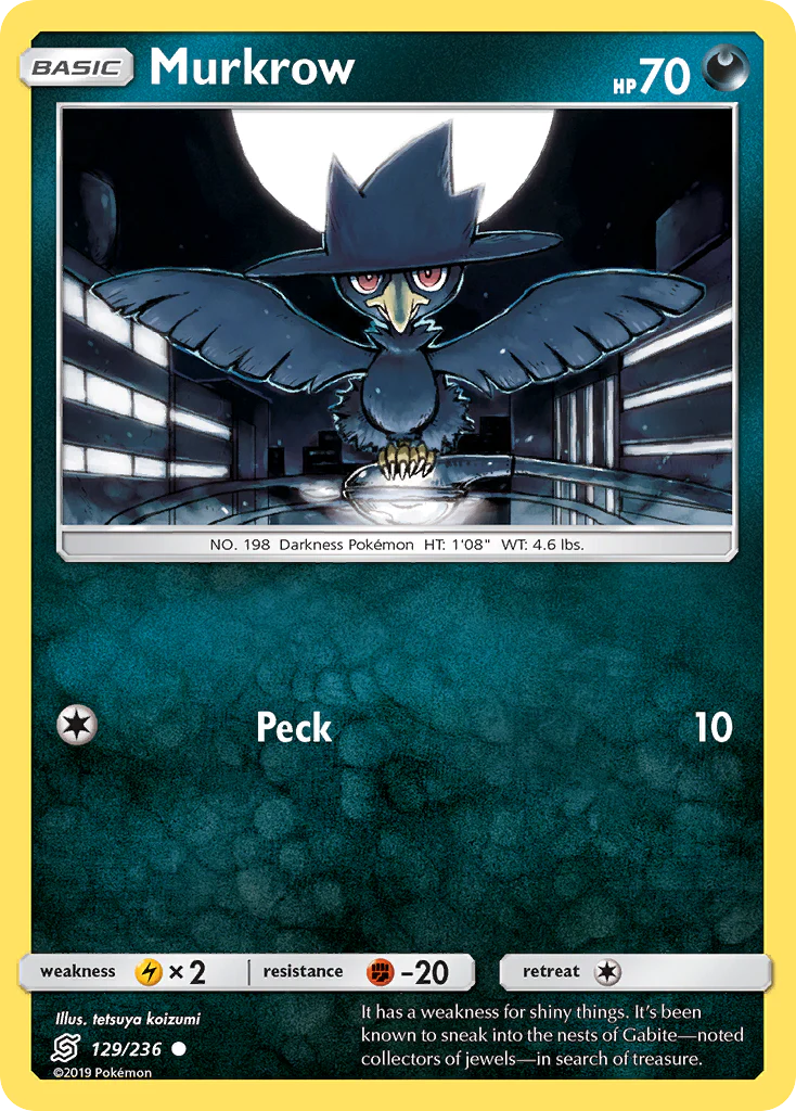 Murkrow (129/236) - Unified Minds (UNM)