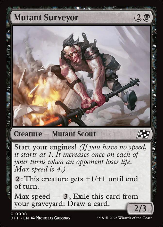 Mutant Surveyor - [Foil] Aetherdrift (DFT)