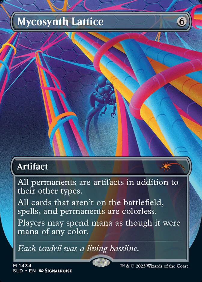Mycosynth Lattice (1434) - [Borderless] Secret Lair Drop (SLD)