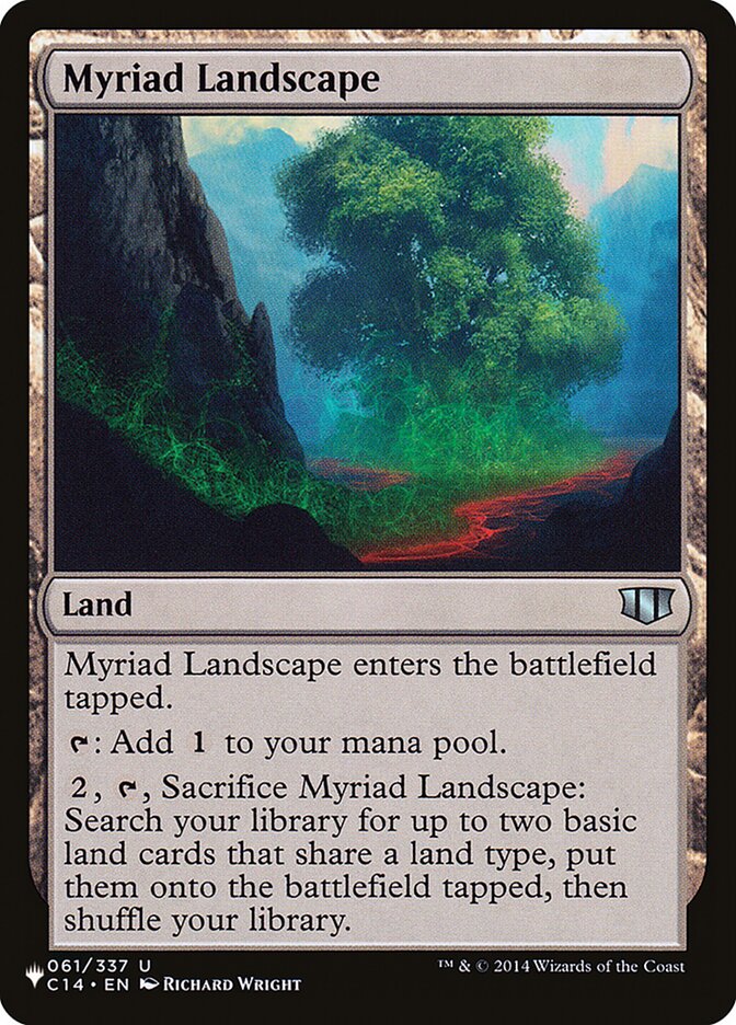 Myriad Landscape - The List (PLST)