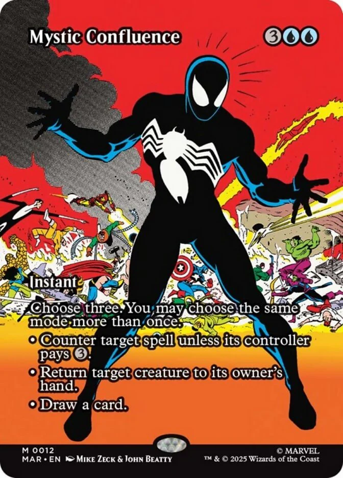 Mystic Confluence (12) - [Foil, Borderless] Marvel Universe (MAR)