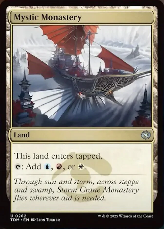 Mystic Monastery (262) - Tarkir: Dragonstorm (TDM)