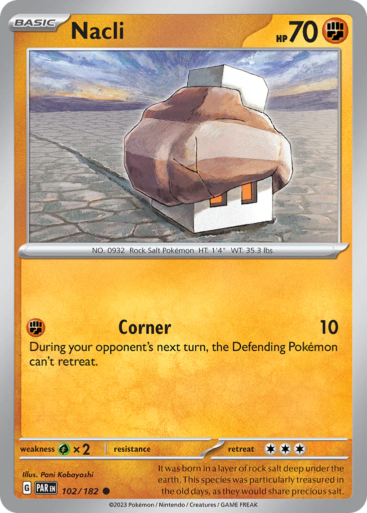Nacli (102/182) - [Reverse Holo] Paradox Rift (PAR)