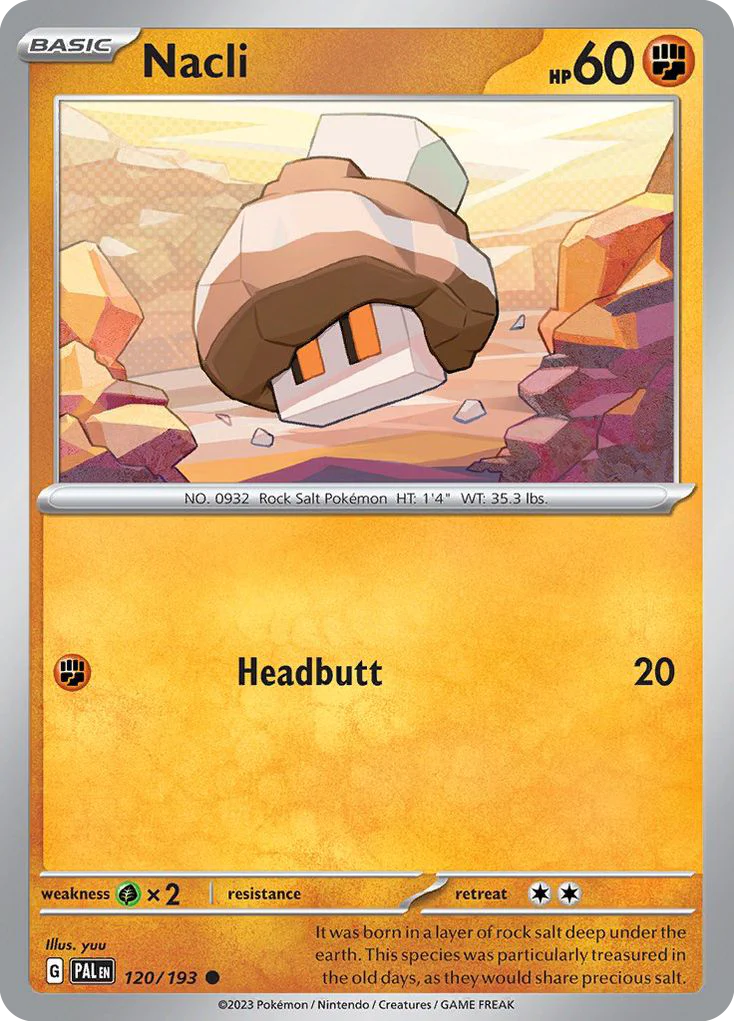 Nacli (120/193) - Paldea Evolved (PAL)