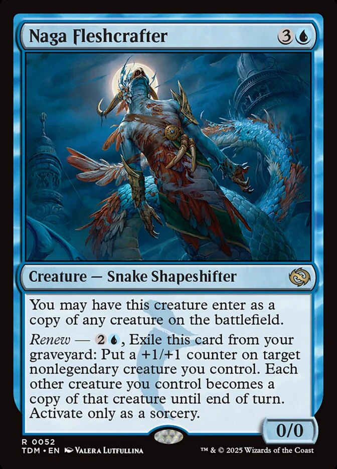 Naga Fleshcrafter (52) - Tarkir: Dragonstorm (TDM)